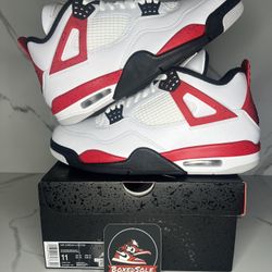 Brand New Jordan 4 Red Cement Size 11M