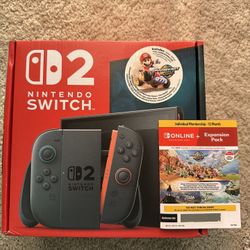 Nintendo Switch 2 + Mario Kart + Online Pass