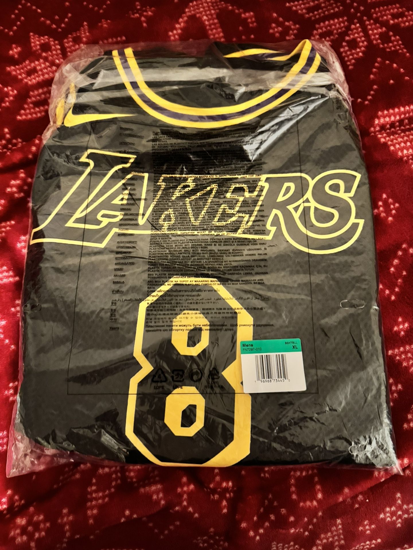 LA Lakers Kobe Jersey