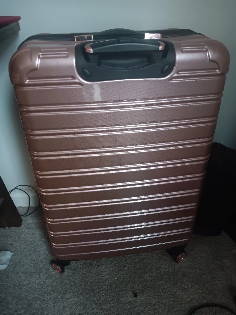 Rose Gold Suitcase