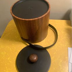 Vintage MCM Bar Ice  Storage Bucket 