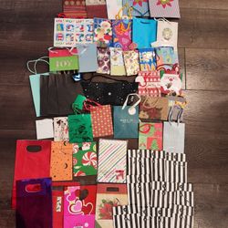 Gift Bags, Various 51 bags, Small, Medium, Flowers etc