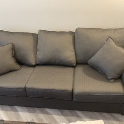 Seaside Slate Gray Sofa 