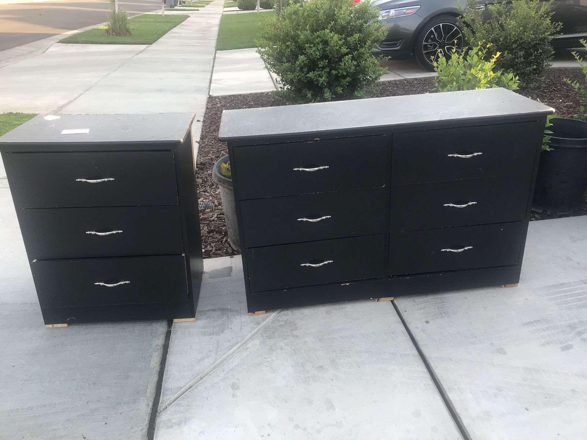 Matching dressers. Free, first come takes all 3345 line drive