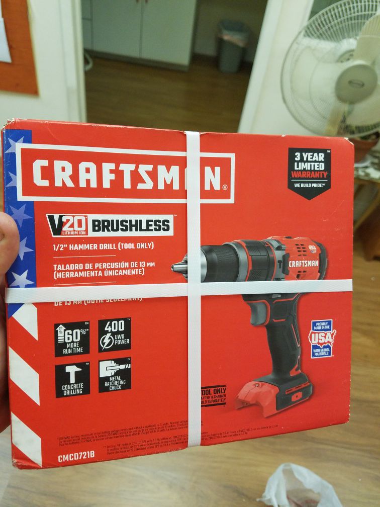 NEW Craftsman 1/2" Hammer Drill