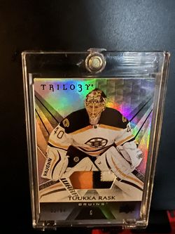 Bruins Tukka Rask Patch Card (Numbered)