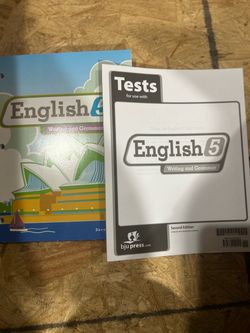 BJU Press English 5 Writing and Grammar Set
