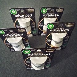 FIVE brand new Air Wick Warmers (NO OILS, JUST WARMERS)
