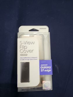 Samsung S-View Flip Cover designed for the Galaxy S7 edge