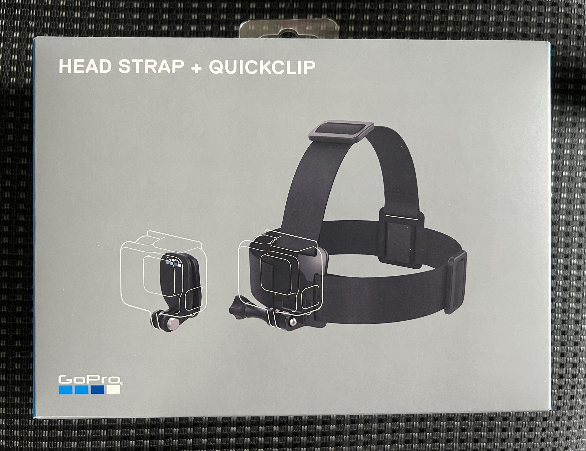 GoPro Head Strap + QuickClip Brand New