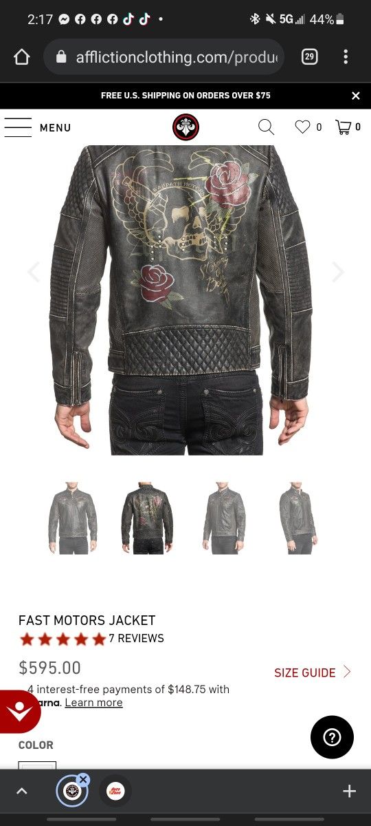 Too SKOOL FOR COOL Leather Jacket