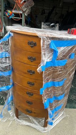 Half moon Cabinet With 5 Drawers