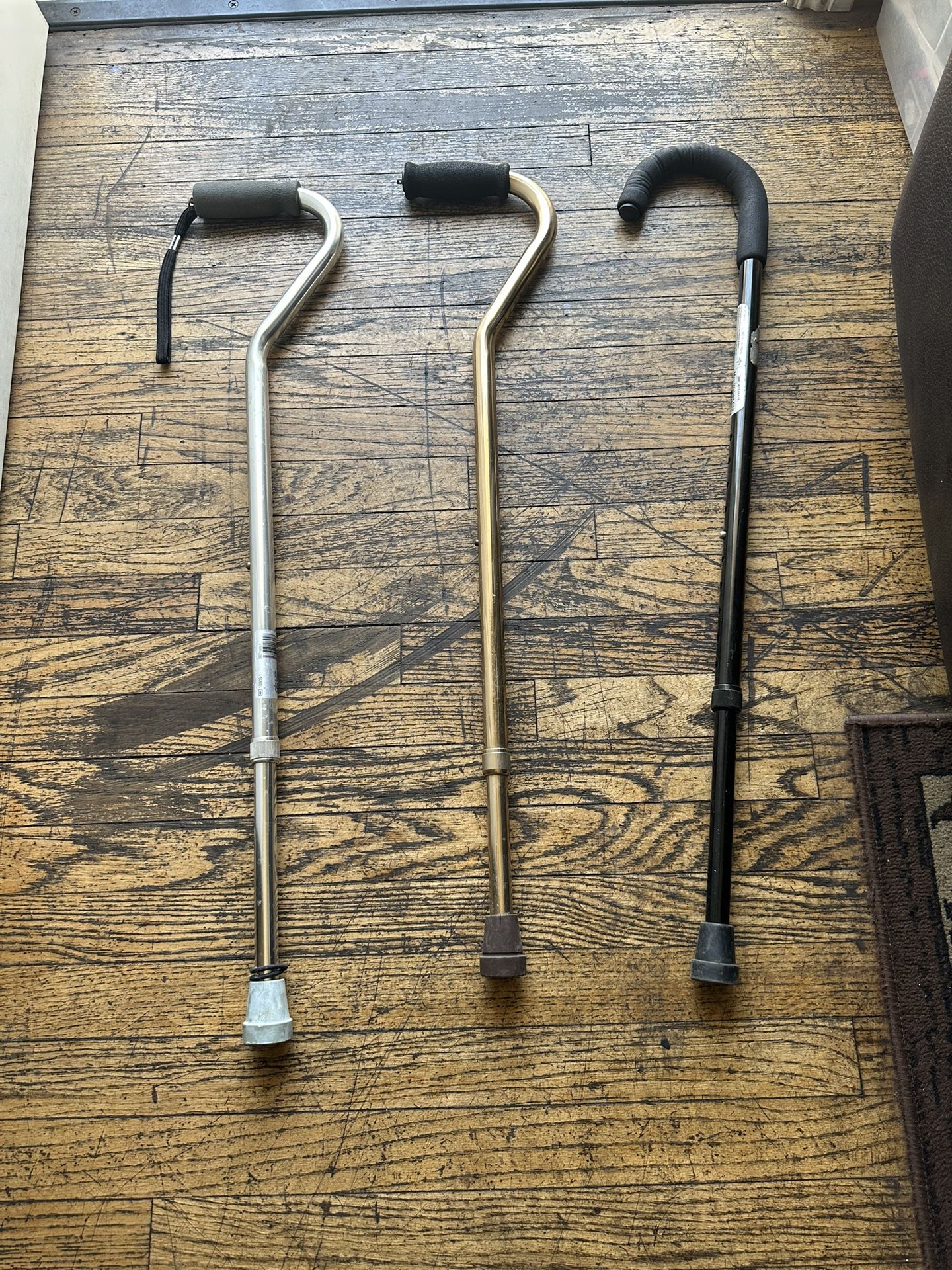 Aluminum Walking Canes In Perfect Condition 15 Each