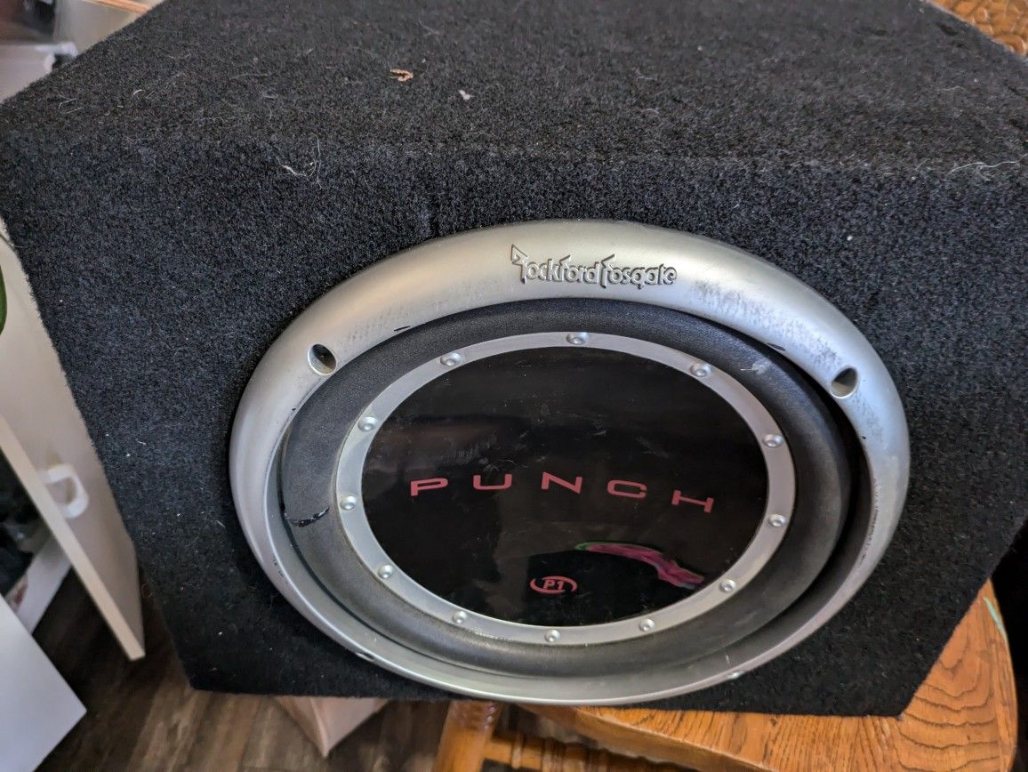 Rockford Fosgate Sony Xplod