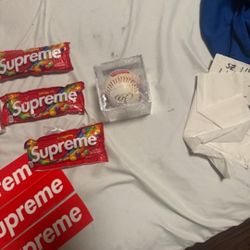 Supreme x Rawlings Aerial Baseball W/Case FW23 MLB Collab New 