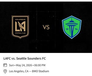 LAFC vs Seattle tickets