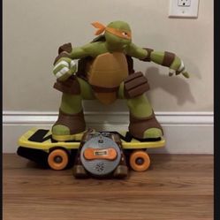 Teenage Mutant Ninja Turtle Remote Control Toy 15x15