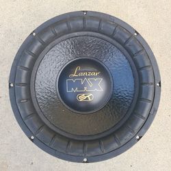 Lanzar MAX 12D 12” Subwoofer (Dual Voice Coil)