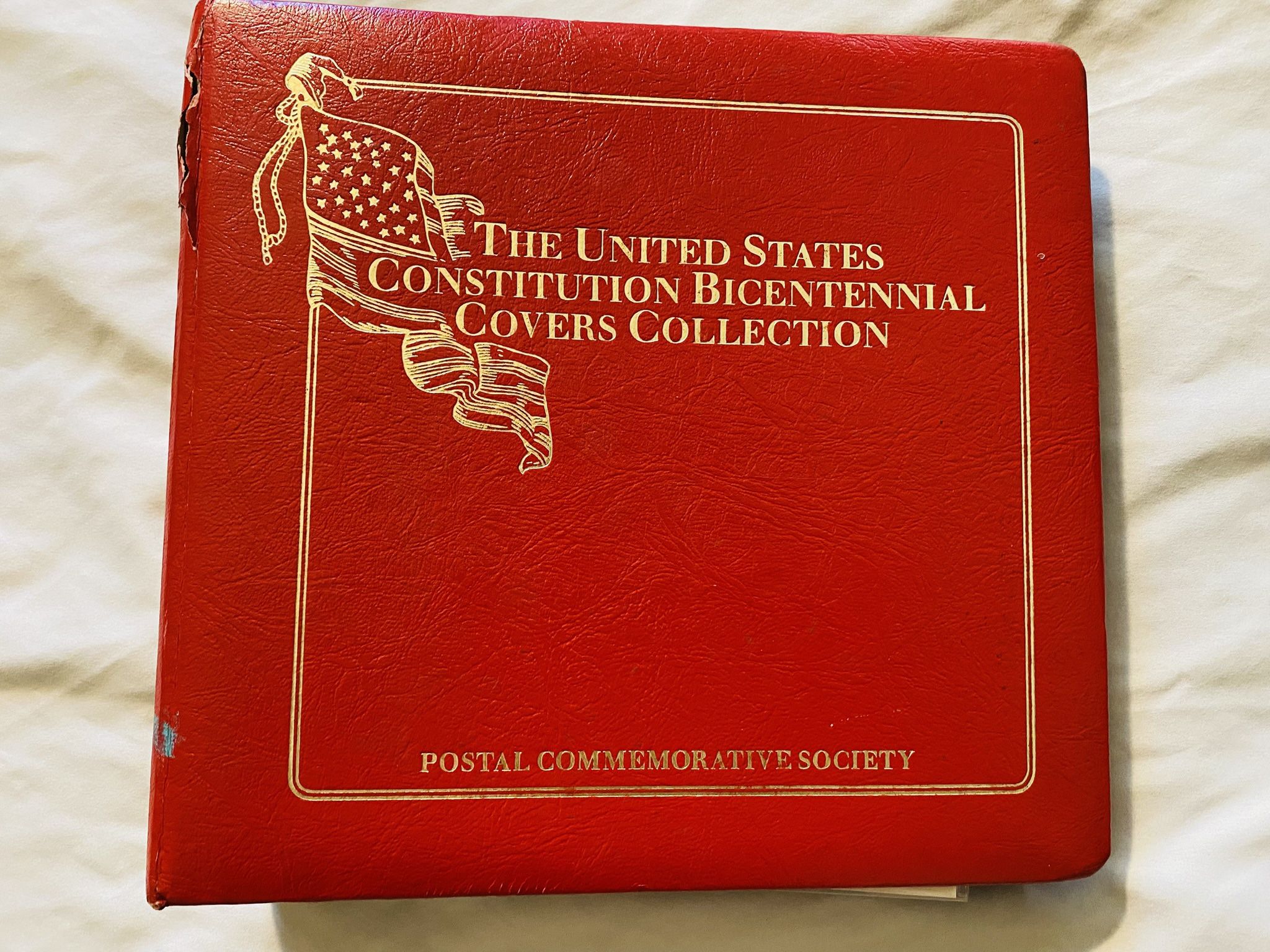 Holiday Gifts For Him United States Constitution Bicentennial Covers Collection plus 3 Rare Stamps