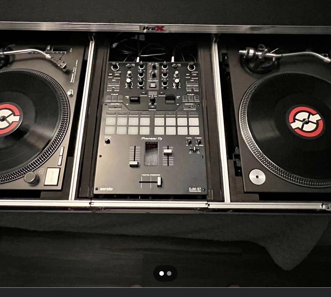 Tecninc 1200 With Pioneer Mixer