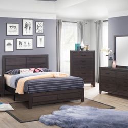 4 Pc Queen Bedroom Set 