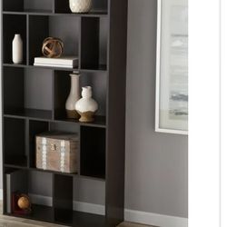 Bookcase, Bookshelves , Espresso 12 Cubes