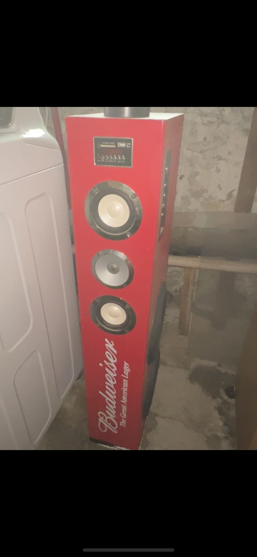 Budweiser Speaker Tower