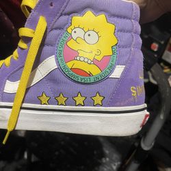 The Simpsons Vans Shoes Women Size 9.5
