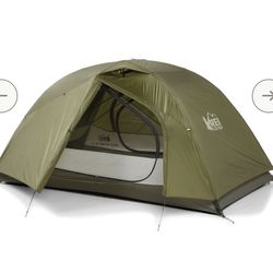 REI Camp Dome 2 Green Two Person Tent