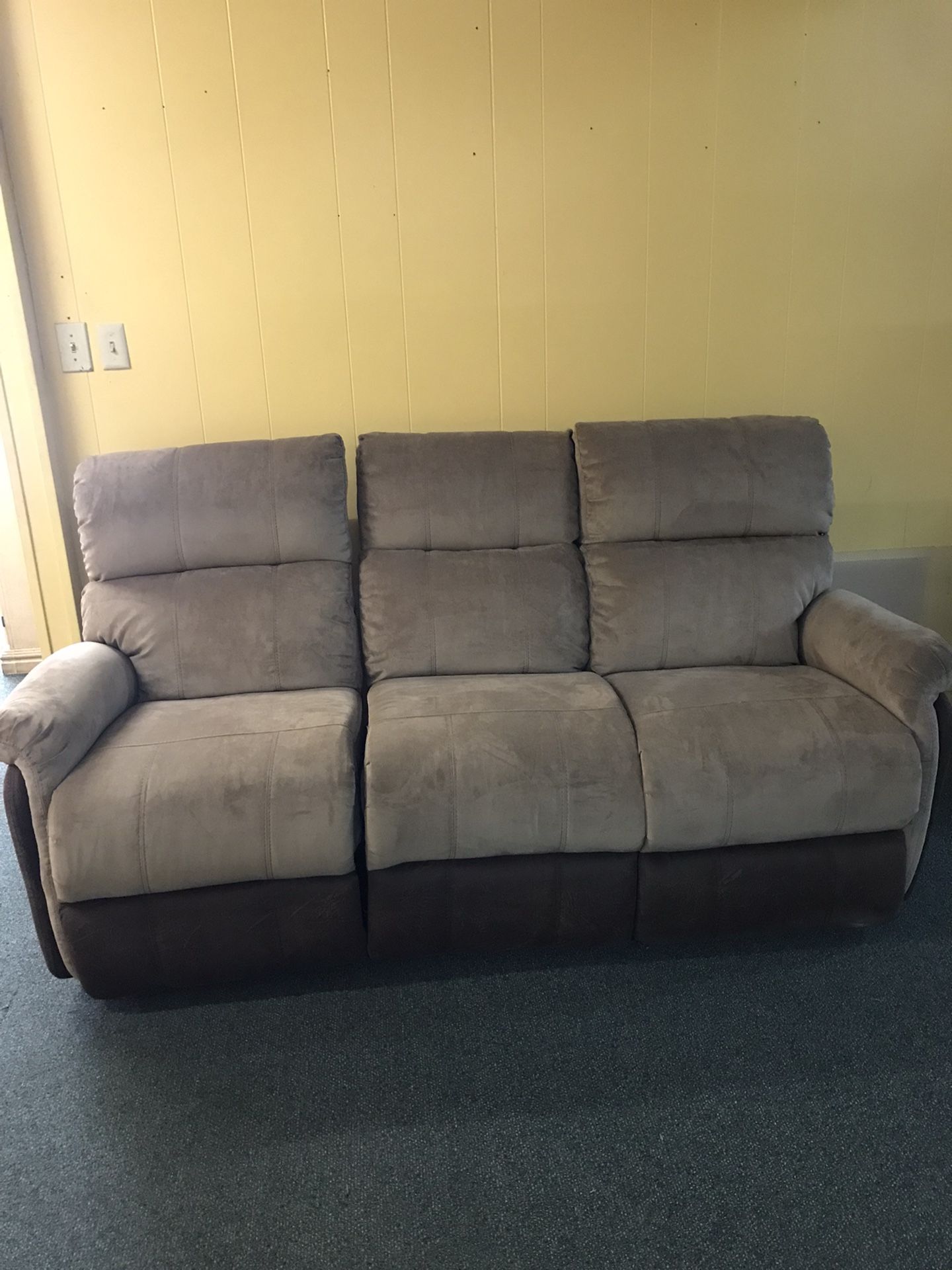 Brand New Sofa With Recliners $599.