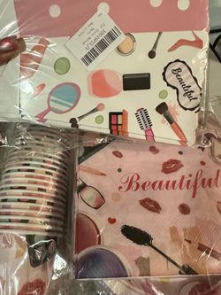 Girls pretty party supplies