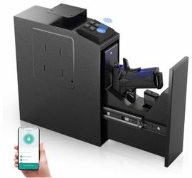 Biometric Handgun Safe with Fingerprint, Keypad & App Access – NEW IN BOX