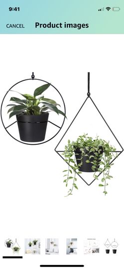 Plant Hanger Black