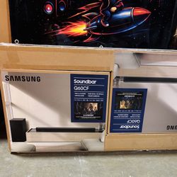 SAMSUNG (HW-Q60CF) – True 3.1.2ch Dolby Atmos Soundbar | SpaceFit Sound Pro | DTS Virtual:X | Adaptive Sound | Bluetooth & Wall-Mountable