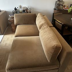 Bellamia Sofa Sectional - Brand New, Caramel