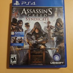 Assassin's Creed: Syndicate Sony PlayStation 4 PS4 Video Game