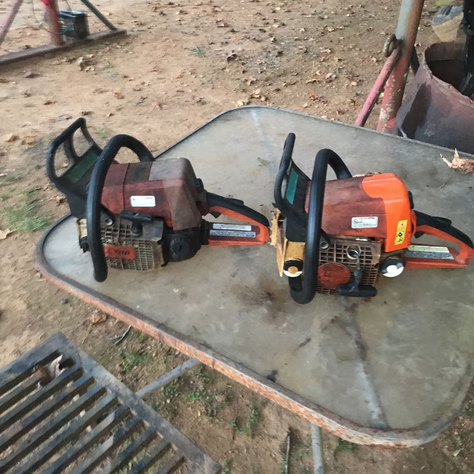 Shihl Chainsaw 025 And Ms250 80 Each Need Bar And Chain