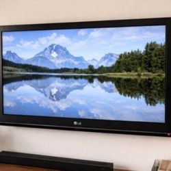 LG 43” Plasma TV – Used,  Condition