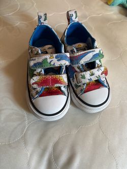 Converse Toddler Sneakers Dinosaur Print