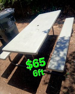 Picnic Table Collapsible 6ft