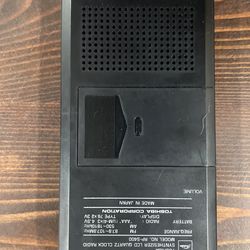 Vintage 1970 Toshiba Radio  Thumbnail