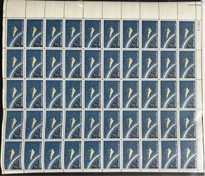 1962 US STAMPS SHEET PROJECT MERCURY - SC # 1193 - MNH