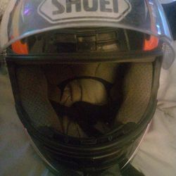 Shoei XL Custom Helmet 