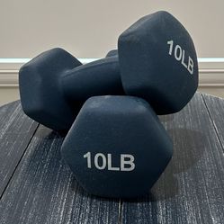 Neoprene 10 Pound Weights