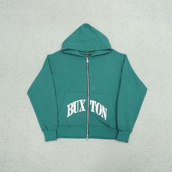 Cole Boxton Sports Cardigan Sweatshirt Hooded Zip Up Jacket