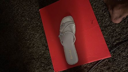 Bandel Rhinestone Flat Sandal