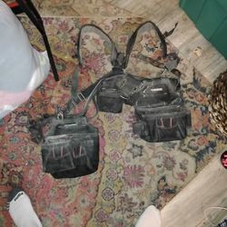 Husky Carpenter Tool Belt w/Suspenders 