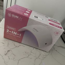 SUNUV UV LED Nail Lamp, Nail Dryer for Gel Polish UV Light for Nails with Sensor 