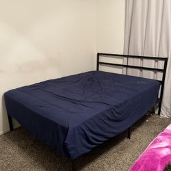 full size bed frame/mattress
