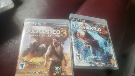 Ps3 uncharted 2 and 3 games